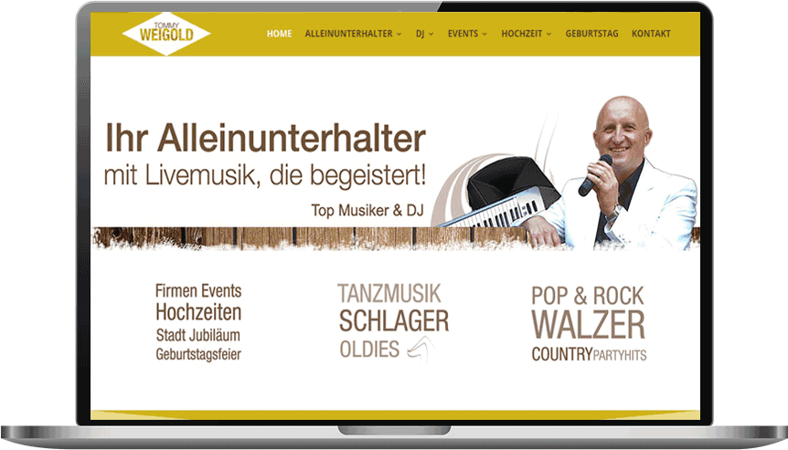 Alleinunterhalter Tommy Weigold Rottweil Musiker Tommy Weigold
