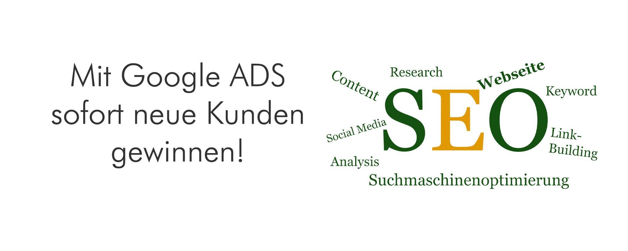 Google-ADS-Kunden-gewinnen Google ADS Werbeanzeigen