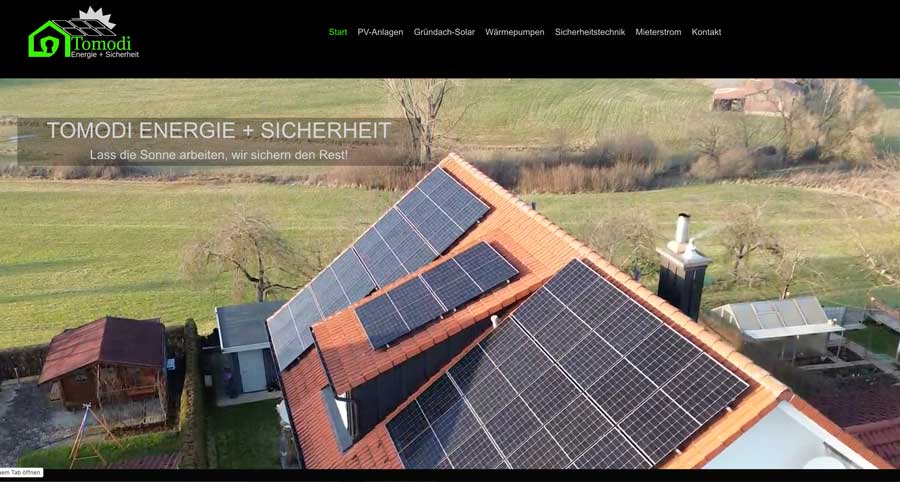 Tomodi Energie + Sicherheitstechnik